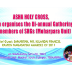 Bi-Annual gathering of members of the SHGs