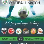 Awareness Drive on Drug Abuse during Football Match in Belonia on 25th November